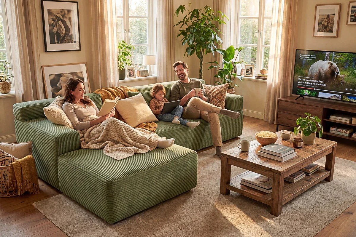 Is a 26-Inch Deep Seat Sofa Comfortable for Everyday Lounging?