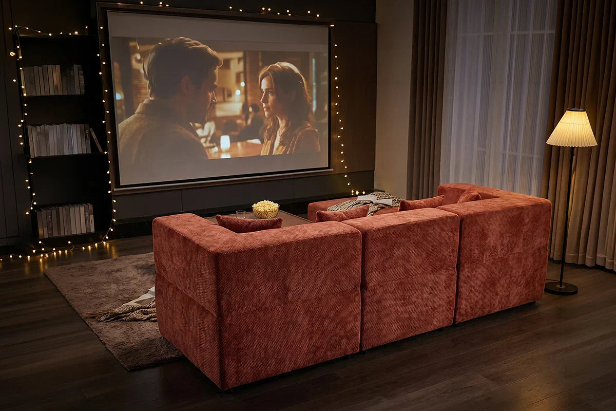 How to Arrange Seating for Movie Night and Guests