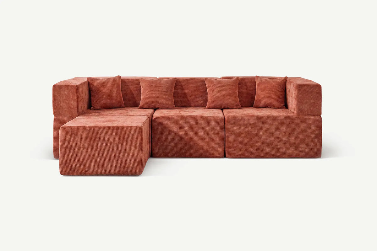 L-Shaped Modular Couch official Monvane product image