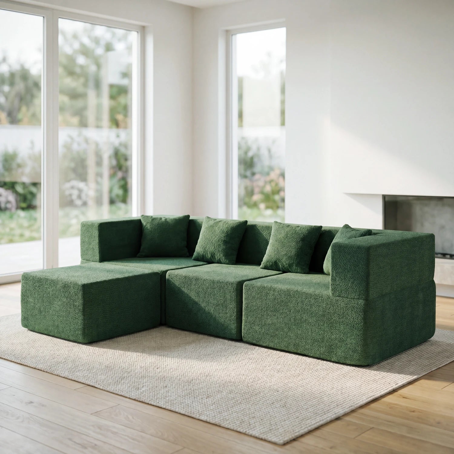 L-Shaped Modular Couch