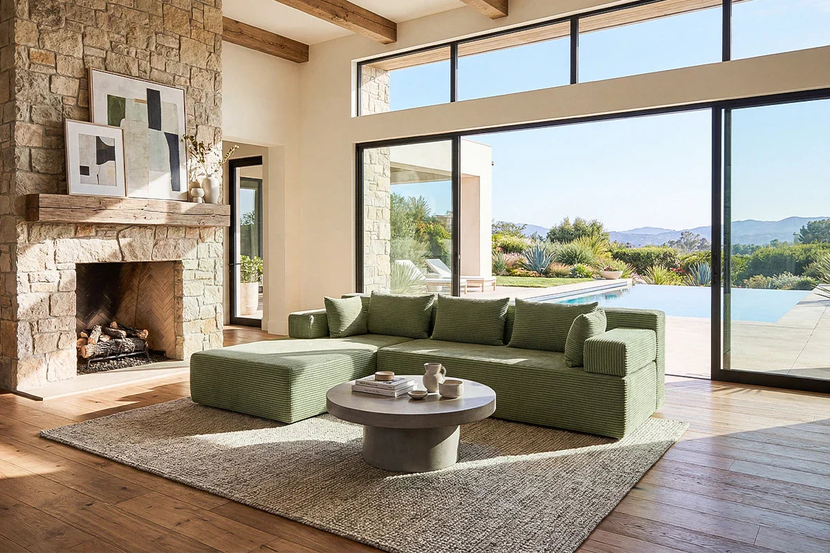 How to Arrange an L-Shaped Sectional for Movie Night and Guests