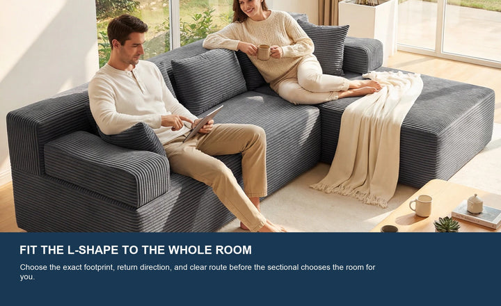 Comfort that fits real life.