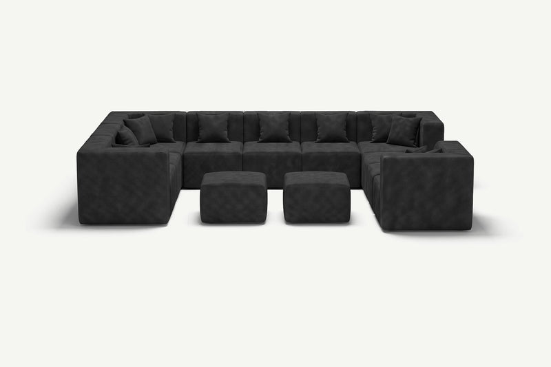 Monvane 12 Seat U-Shaped Couch