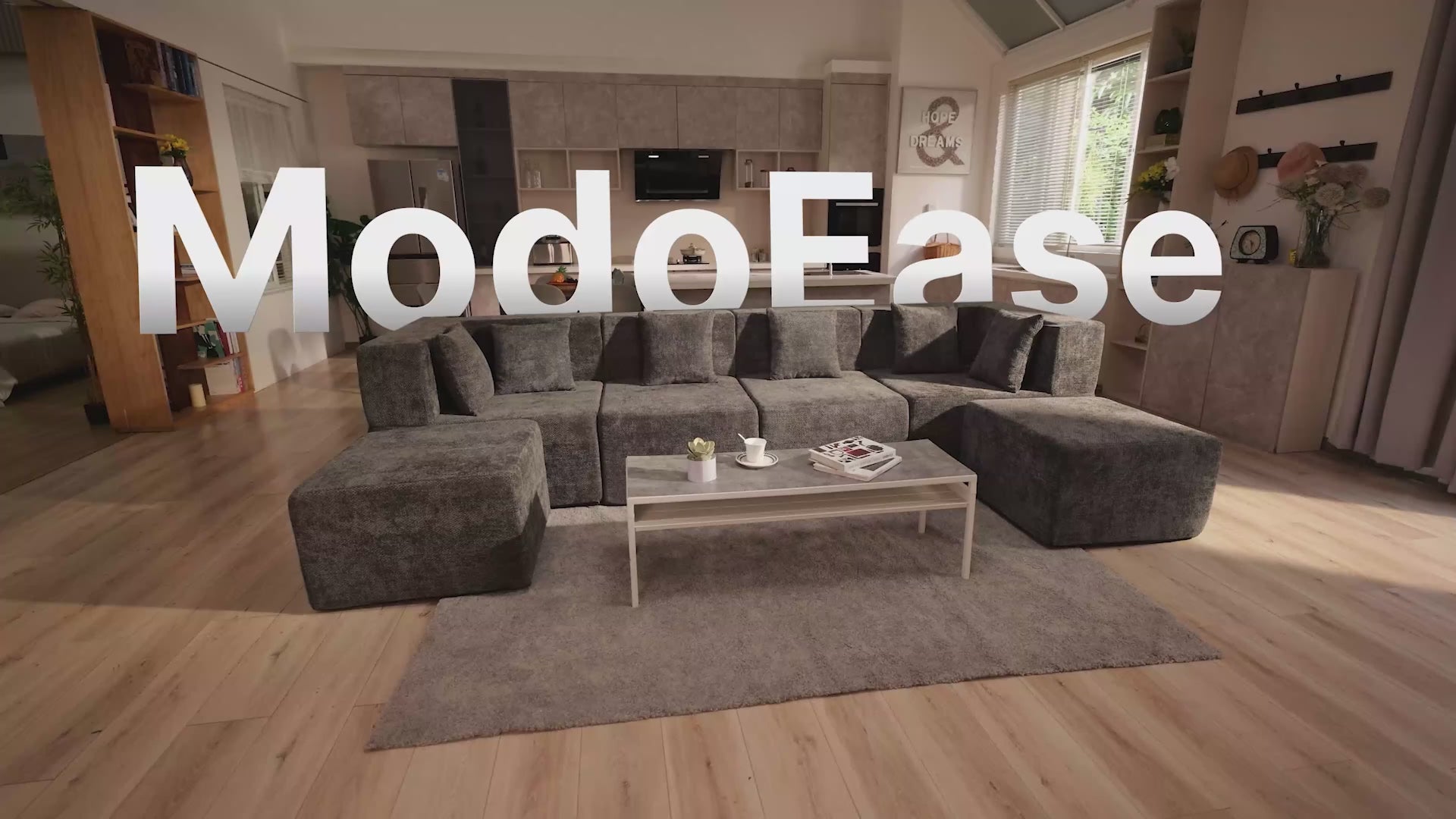 L-Shaped Modular Couch